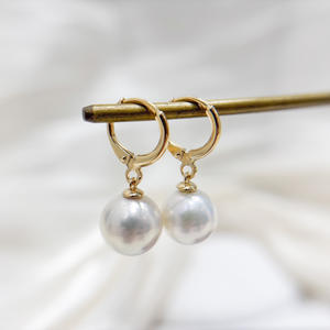 22699 Accesorios de Perlas DIY, Bandeja Vacía para Pendientes de Plata S925, Hebilla para Pendientes de Joyería de Plata y Oro con Pendientes Colgantes de Moda de 9-15 mm - Product Image 4