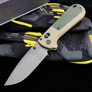 Navaja Plegable REDOUBT 430SBK con Hoja de Acero CPM-D2, Herramienta para Exteriores, EDC, con Fibra de Vidrio y Nylon, para Rescate y Camping - Product Image 3