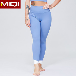 2021 doux fitness recyclé bleu bébé jambières de <span class=keywords><strong>yoga</strong></span> femmes sport élasthanne dames sexy pantalons serrés - Product Image 5
