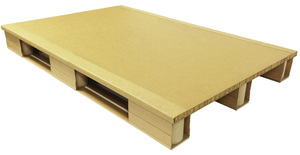 מזרן נייר מותאם אישית עבור משלוח & אחסון משטחי קרטון גלי משקל קלים עבור לוגיסטיקה מחסן - Product Image 2