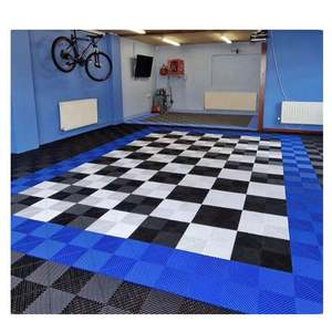 Self-draining Design,Durable Copolymer <b>Plastic</b> Interlocking Modular Garage <b>Flooring</b> Tile - Product Image 4