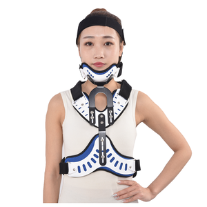 Attelle de fixation de la tête et de la poitrine réglable Fractures vertébrales lombaires thoraciques cervicales postopératoires - Product Image 4