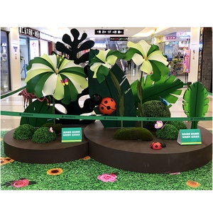 <span class=keywords><strong>Planta</strong></span> Decorativa Colgante Verde con Efecto Falso de Bola de Césped para Jardín, Ideal para Decoración de Cobayas - Product Image 4