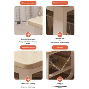 Coiffeuse, chambre à coucher, maison de <span class=keywords><strong>location</strong></span> moderne et simple, bout de lit, table de maquillage, bureau, étagère, table de maquillage intégrée - Product Image 5