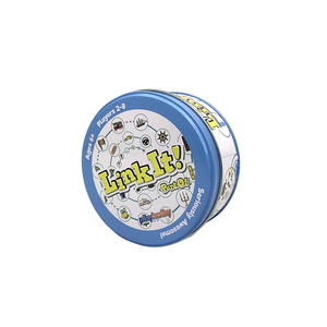 Boîtes en métal rondes en gros, boîtes d'emballage personnalisées pour cartes <span class=keywords><strong>de</strong></span> jeu pour enfants - Product Image 4