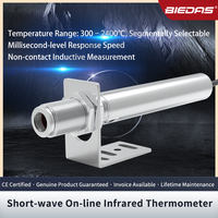 BIEDAS BYD-C220A 900-2200 ℃   Sensor Suhu Inframerah Ultra-tinggi 4-20mA untuk Manufaktur Kaca