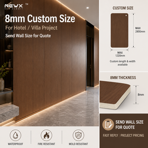 Waterproof Impact-resistant <strong>Wall</strong> <strong>Cladding</strong> Panel <strong>PVC</strong> <strong>Wall</strong> Panel Carbon Crystal Interior <strong>Cladding</strong> for Quick House Renovation - Product Image 1