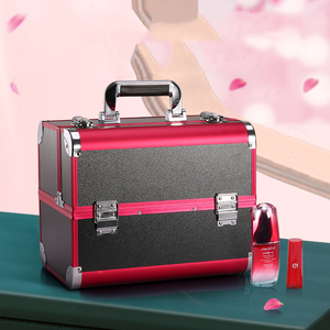 Commode <span class=keywords><strong>professionnelle</strong></span> coiffeur maquilleur Trolley Case maquillage organisateur grande capacité Portable cosmétiques <span class=keywords><strong>valise</strong></span> de rangement - Product Image 6