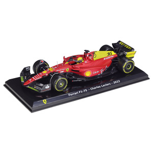 Modellino <span class=keywords><strong>Auto</strong></span> da Corsa Formula <span class=keywords><strong>1</strong></span> SF23 #16 #55 del 2023 di Alta Qualità in <span class=keywords><strong>Scala</strong></span> <span class=keywords><strong>1</strong></span>:<span class=keywords><strong>24</strong></span> in Lega con Casco per Decorazione - Product Image 2