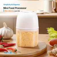 Mini hachoir électrique portable sans fil pour la cuisine, utilisation automatique, hachoir à viande, légumes et ail Cuisinart