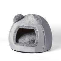 Lit pour animaux de compagnie pour chat et chien avec coussin