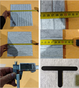 Grand tableau hexagonal en feutre 29x30cm, <span class=keywords><strong>isolation</strong></span> acoustique, design moderne pour salle de sport, maison, bureau, école, hôpital, tableau mémo décoratif - Product Image 3