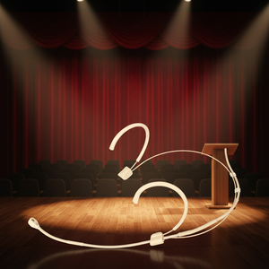 Nuevo Diseño de Micrófono de <span class=keywords><strong>Diadema</strong></span> Manos Libres para Micrófono Unidireccional, Micrófono de Cabeza, Micrófono para Actuaciones en Escenario - Product Image 1