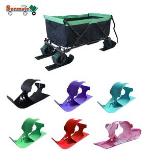 Chariot pliable en plastique pour le divertissement familial en plein air, toboggan, <span class=keywords><strong>luge</strong></span> à neige - Product Image 3