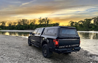 Coque de camping-car avec boîte de rangement intégrée pour Ford F150, GMC Canyon, Toyota Tacoma, Tundra 5,5 pieds, Nissan Titan 2012 à 2024