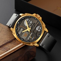 Montre-bracelet SKMEI 2289 étanche, design unique, mode, affaires, décontractée, pour homme, avec logo personnalisé, mouvement à quartz