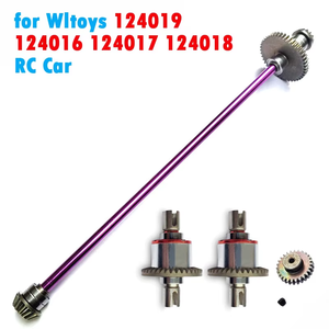 Eje de Transmisión Principal Central con Engranaje Diferencial <span class=keywords><strong>RC</strong></span> para Wltoys 124019 <span class=keywords><strong>124018</strong></span> 124016 124017 144001 1/12 1/14, Piezas de Mejora para Coches <span class=keywords><strong>RC</strong></span> - Product Image 5