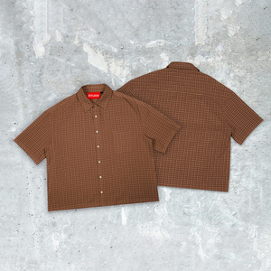 Custom Lightweight Short Sleeve Casual Wear Lightweight <b>Plaid</b> Button Up Short Sleeve <b>Shirt</b> Summer Design <b>Plaid</b> <b>Shirt</b> For Men - Product Image 4