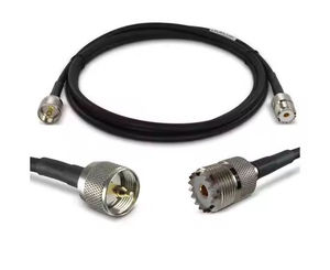 สายโคแอกเชียลทองแดงเปลือยแบบยืดหยุ่น ความสูญเสียต่ำ สาย RF LMR400 50 100 200 เมตร - Product Image 5