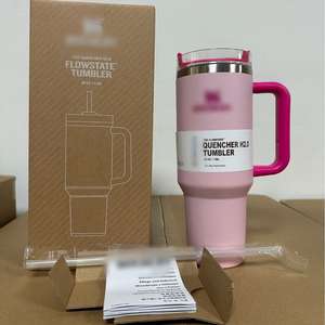 スタン 40オンス 大容量 二重壁 ステンレス鋼 真空断熱ボトル サーモス スタンカップ 車載タンブラー ハンドル付き - Product Image 3