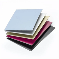 Panneaux composites en aluminium Alucobond revêtus de PVDF de 6 mm pour façade extérieure, classe A2