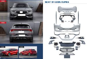 Kit de carrocería de parachoques de conversión de coche para Seat <span class=keywords><strong>2021</strong></span> <span class=keywords><strong>Leon</strong></span> <span class=keywords><strong>CUPRA</strong></span> Kit de carrocería con lámpara antiniebla - Product Image 3