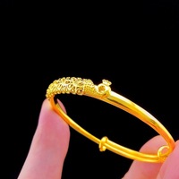 INS Vente Chaude Cuivre Plaqué Argent Malachite Bracelet Réglable Bracelet Pour Les Femmes