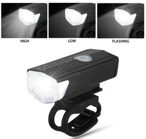 Set Luci per Bici USB LED Ricaricabili Lampada Impermeabile Torcia Anteriore e Posteriore per Mountain Bike - Product Image 3