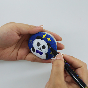Decoraciones Adornos Juego de bolígrafos Plumas de <span class=keywords><strong>pintura</strong></span> para <span class=keywords><strong>pintura</strong></span> de roca Marcadores de <span class=keywords><strong>pintura</strong></span> acrílica para piedra artesanal Vidrio de cerámica - Product Image 4