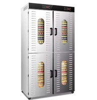 Klaar voor verzending: 80-laags commerciële heteluchtoven, industriële voedseldroger, fruitdehydrator, roestvrij staal, gasverwarming