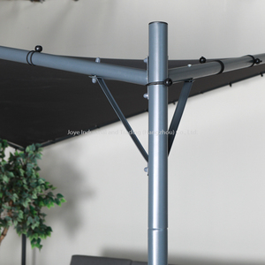 Gazebo de Patio Moderno para Exteriores, Diseño de Acero de 3.9*3.9M con Toldo de Poliéster y Colores Personalizados - Product Image 6