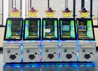 Machine de jeu d'arcade commerciale Mad Magiciane Coin Pusher pour centres de divertissement intérieurs et zones de jeux pour enfants, 110/220V, prise EU/US/UK/AU