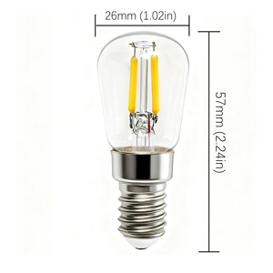 <span class=keywords><strong>Led</strong></span> <span class=keywords><strong>Filament</strong></span> pygmy đèn ST26 rõ ràng Frost 2 Wát Dimmable PF>0.9 <span class=keywords><strong>E14</strong></span> - Product Image 2