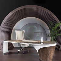 Lampe de table en marbre de style nordique, design minimaliste moderne, lumière LED chaude, lampe de chevet pour hôtel, chambre à coucher, bureau