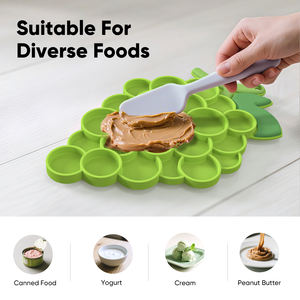 Tapete para Comida de Perros y Gatos con Diseño de Uvas, con Ventosas de Silicona, Tapete y Almohadillas para Alimentación de Mascotas - Product Image 4