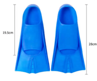 Palmes de natation d'été en gros pour adultes et enfants Palmes de natation pour la plongée en apnée Palmes de natation en silicone à lame courte