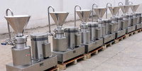 Broyeur Colloïdal Industriel Sanitaire à Mouvement Humide pour Beurre de Cacahuète, Sauce Pimentée, Liquide d'Os et Graisse
