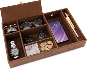 Plateau <span class=keywords><strong>de</strong></span> rangement multifonctionnel pour bureau, plateau <span class=keywords><strong>de</strong></span> chevet, plateau <span class=keywords><strong>de</strong></span> rangement pour le salon et le bureau - Product Image 4