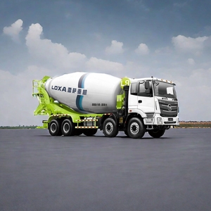 Camion mobile de mélangeur de ciment concret de chargement automatique professionnel de 12 roues de la Chine - Product Image 4