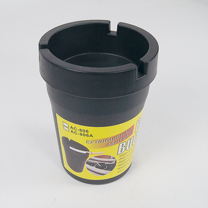 <b>Portable</b> Car Ashtray - Compact and Stylish Design With Multiple Color Options for Convenient Use in Vehicles - Product Image 1