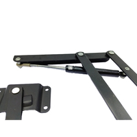 Mécanisme de table pliante à ressort de levage pour table basse, quincaillerie métallique pour meubles, vente en gros d'usine, gain de place, pour chambre et salle à manger
