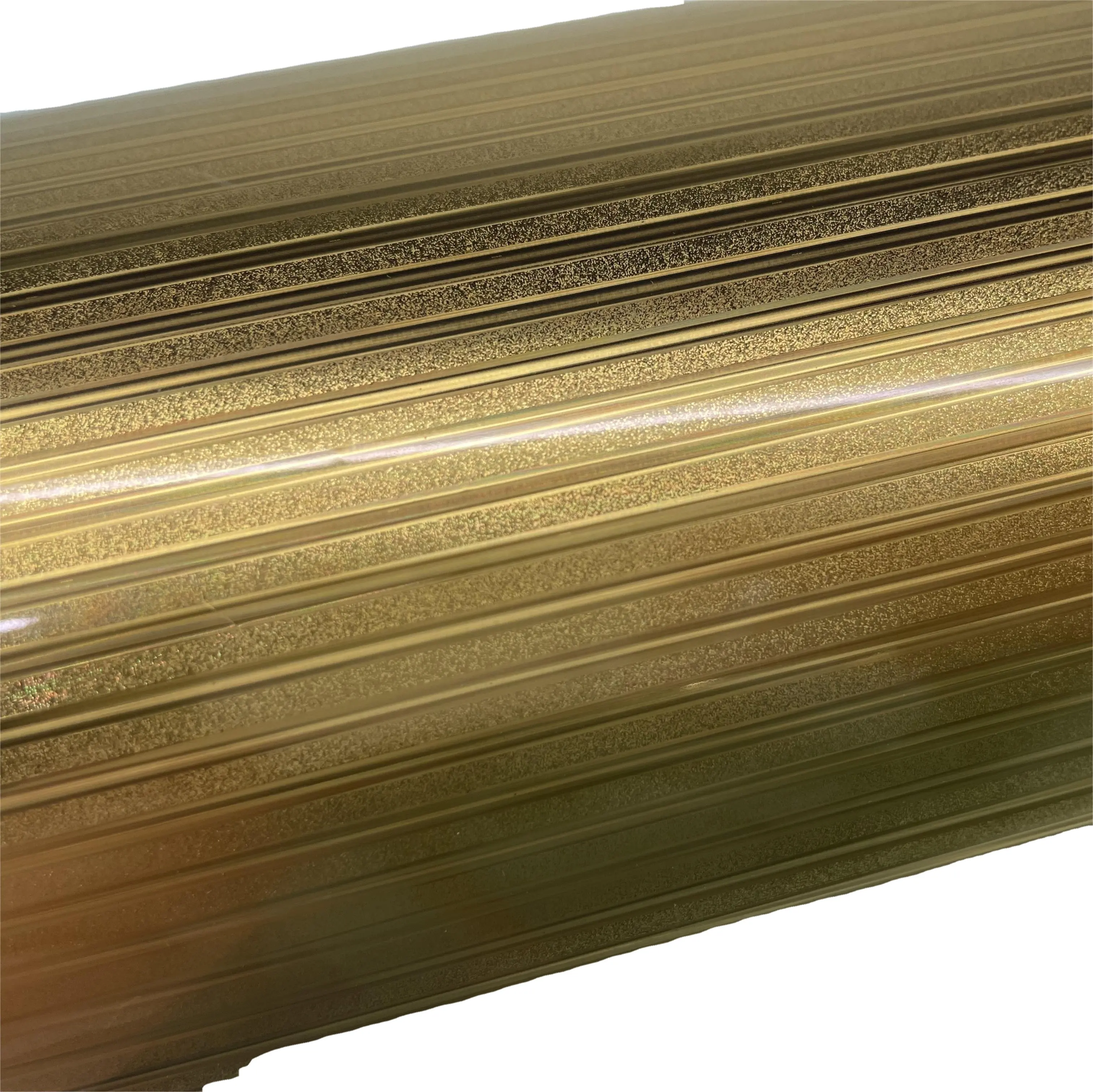 Cold Foil Roll Generic Bopp Gold Color Black Green Silver Red Blue Customized Packaging Paper PET Material
