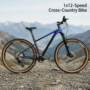 Bicicleta de Montaña Rígida FLM WARRIOR-1 de 29 Pulgadas con Eje Pasante, Cuadro de Aluminio, 1x12 Velocidades, Horquilla de Aire, Freno de Disco Hidráulico, MTB para XC y Trail - Product Image 1