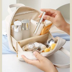 Custom Girls Lady Cosmetic <b>Bag</b> <b>White</b> Makeup Organizer <b>Bag</b> Travel Makeup <b>Bag</b> for Women - Product Image 6