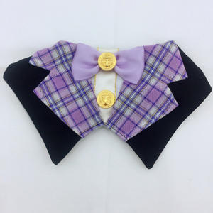Corbatas para Perros con Diseño de Cuadros, de Fibra Acrílica, Estilo <span class=keywords><strong>Coreano</strong></span>, para Bulldog Francés/Corgi/Bichón/Gato, Accesorios Tejidos, Venta al Por Mayor - Product Image 6