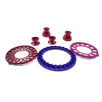 Tour CNC de haute qualité tournant des pièces métalliques d'usinage Service de roue en acier inoxydable en alliage d'aluminium en laiton personnalisé