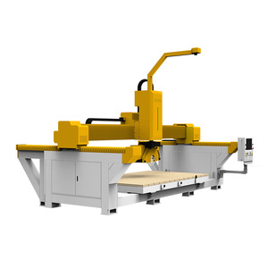 Scie à pont en pierre améliorée 5 axes C <span class=keywords><strong>N</strong></span> C avec caméra pour la gravure de polissage de pierre de quartz en marbre à vendre en Allemagne - Product Image 3