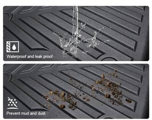 SONSANG TPE Car Marts para Hyundai Palisade Calligraphy AWD 7 asientos 2025 Norteamérica All Season Weather Car Floor Mats - Product Image 4