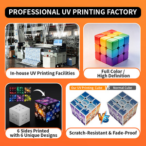 Colección de <span class=keywords><strong>Cubos</strong></span> de Rompecabezas Personalizados con Impresión UV a Todo Color, <span class=keywords><strong>Cubos</strong></span> Blancos Sublimables para Diseño DIY, Juguete Promocional al por Mayor - Product Image 2