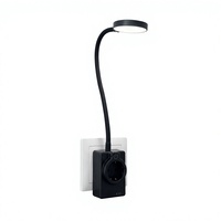 Lampe de lecture murale portable pour chambre d'hôtel moderne, avec contrôle tactile CCT flexible, prise murale, type C, lumière de nuit